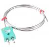 Termočlánek s minerální izolací 100 mm kabel typ K Nerezová ocel 1 m sonda, -40 °C 3 mm na 1100 °C IEC, RoHS Compliant