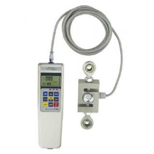Siloměr, přesnost: ±0,5 % kN, rozlišení: 0,5 N 2000Hz RS232 Ano 66 x 36 x 230mm, Velká Británie Sauter, DKDCAL