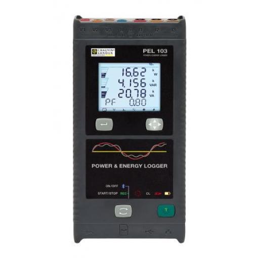 Datový záznamník Proud, energie, frekvence, harmonické kmity, výkon, napětí proudový snímač 1000V ac/dc 5000 A dc,