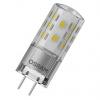Kapslová žárovka LED, 3,3 W, objímka žárovky: GY6.35, Kapsle, 12 V ekvivalent 35W, barevný tón: Teplá bílá Osram