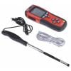RS PRO Anemometr Průtok vzduchu, Rychlost vzduchu, Teplota, číslo modelu: DT-8880 25 m/s