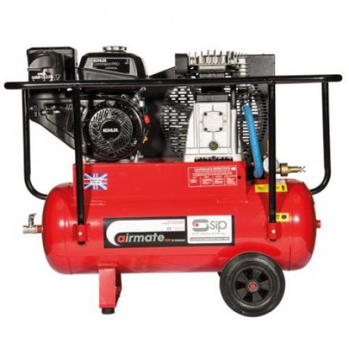 SIP 5.1 kW Vzduchový kompresor 10.3 bar 85 kg, 50 L