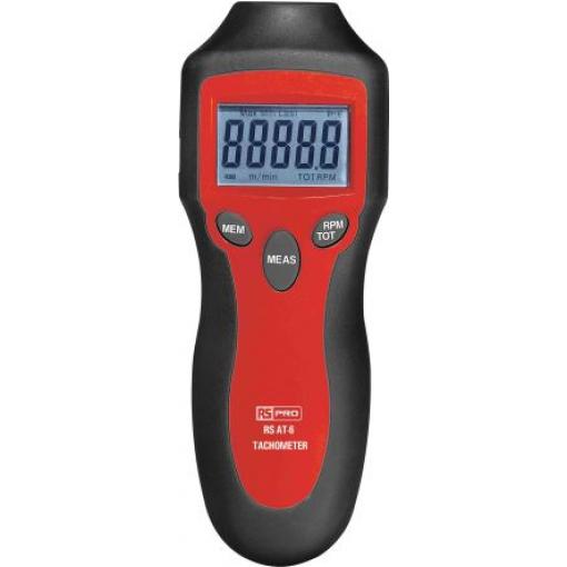 Otáčkoměr, přesnost: ±0.05 %, typ displeje: LCD RS PRO Bezkontaktní, ISOCAL