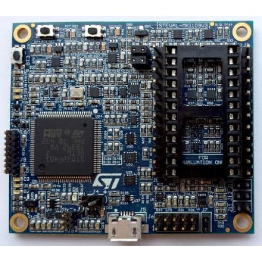 Adaptér, STM32F401VE, ARM, USB 2.0, MCU, ARM Cortex M4, ST MEMS Adapters Motherboard, Adaptér