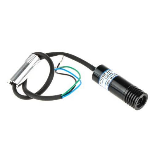 Global Laser Laserový modul 1068-42-000, řada: Beta CW Červená 670 nm 1 mW Spojitá vlna 2 Elipsa TTL řízení -12 V -8 V