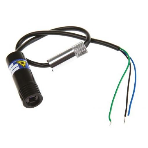 Global Laser Laserový modul 1068-43-000, řada: Beta CW Červená 670 nm 3 mW Spojitá vlna 3R Bod TTL řízení -12 V -8 V