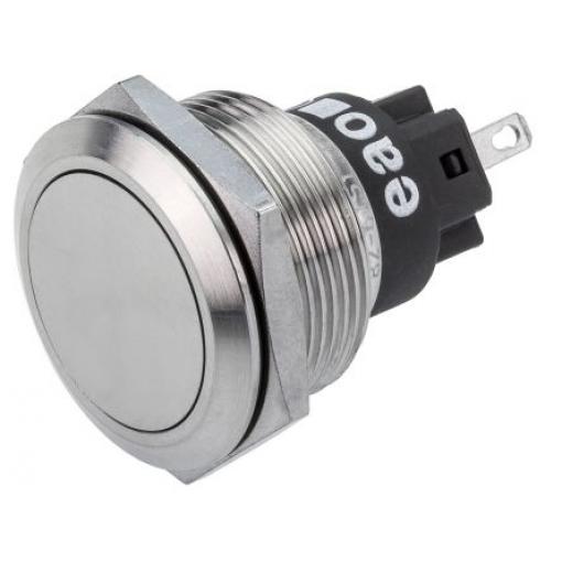 EAO Tlačítkový spínač, řada: 82 IP65, IP67 SPDT Panel Okamžité 22.3 mm 600 mA 36 V dc 36 V ac
