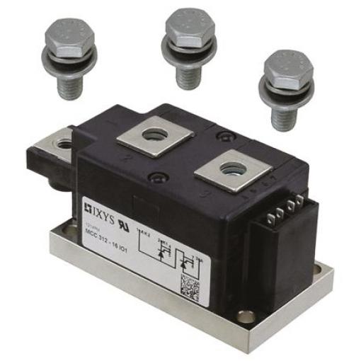 IXYS Duální tyristorový modul SCR MCC312-16IO1 150 mA 320 A 1600 V 10.1 kA, Y1-CU, počet kolíků: 7 kolíkový 1.32 V