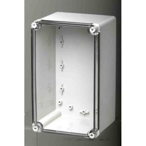 Fibox Pouzdro, řada: Piccolo IP66, IP67 barva Šedá IK08 barva Průhledné Polykarbonát 230 mm 125 mm 140 mm Polyuretan