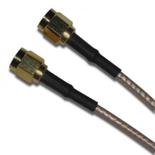 Amphenol RF Koaxiální konektor, řada: SMA Vnější, 50 Ω, orientace těla: Rovný, Kabel Konektor SMA, 3GHz, Normální, typ