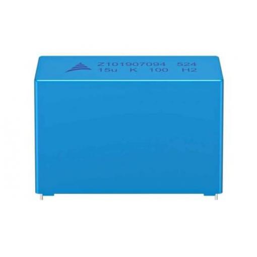 Vrstvové kondenzátory, řada: B32524, Průchozí otvor 47 μF 63 V ac 100 V dc EPCOS AEC-Q200 Rev D 2 0.8 mm