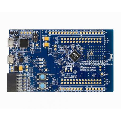 Renesas Electronics Základní sada, MCU, Bluetooth RTK5RX23W0C00000BJ, RX23W, Cílová deska pro RX23W, Základní deska