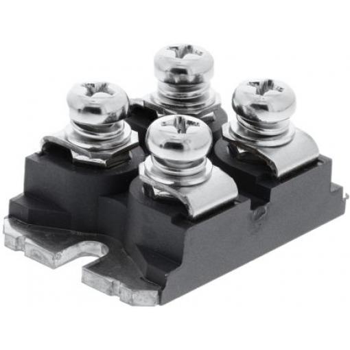 řada: HiperFET, Polar MOSFET IXFN64N50P Typ N-kanálový 61 A 500 V IXYS, SOT-227, počet kolíků: 4 kolíkový Vylepšení