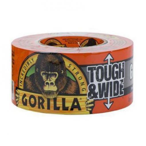 Páska na potrubí, Černá, délka: 27 m x 73 mm x 0.42 mm GORILLA GLUE EUROPE LTD Černá