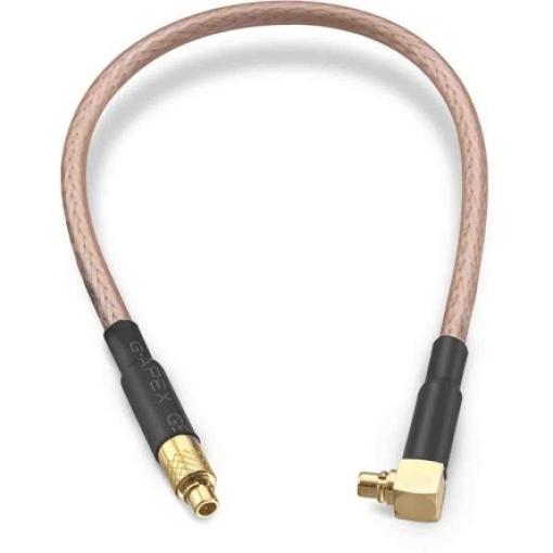 Koaxiální kabel, řada: MMCX RG316, Černá Polytetrafluorethylén, vnější průměr: 2.49 mm OD 152.4 mm 50 Ω Wurth Elektronik