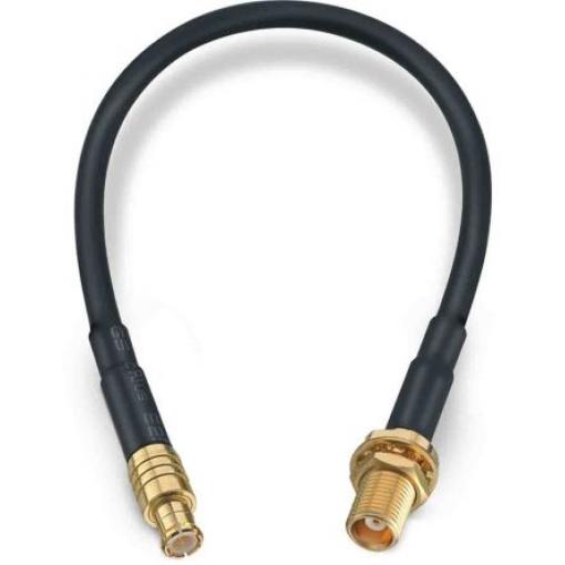 Koaxiální kabel, řada: MCX RG174, Černá Polytetrafluorethylén, vnější průměr: 2.7 mm OD 152.4 mm 50 Ω Wurth Elektronik S