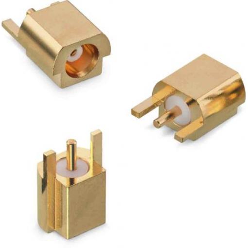 Jack MCX, řada: WR-MCX, Samice, orientace těla: Rovný, Povrchová montáž, 50Ω izolace pájením +155°C -55°C, 6GHz
