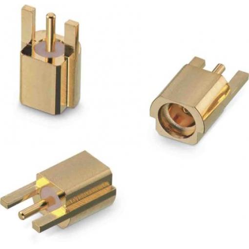 Wurth Elektronik Koaxiální konektor, řada: WR-MMCX Vnitřní, 50 Ω, orientace těla: Rovný, Povrchová montáž Konektor MCX