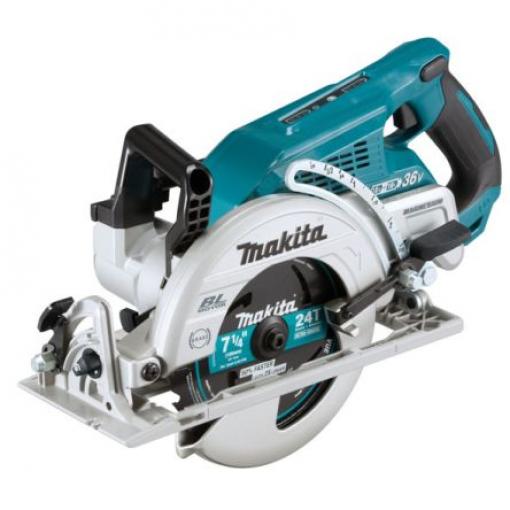Makita Pila Bezdrátové, řada: DRS, číslo modelu: DRS780, hloubka řezání: 65 mm, hmotnost: 5.6 kg 90 ° 1700 W 18V