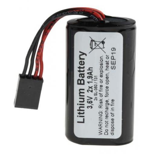 Lithiová baterie ve speciální velikosti SL-360 3.6 V Lithium-thionyl chlorid 2.4 Ah Tadiran