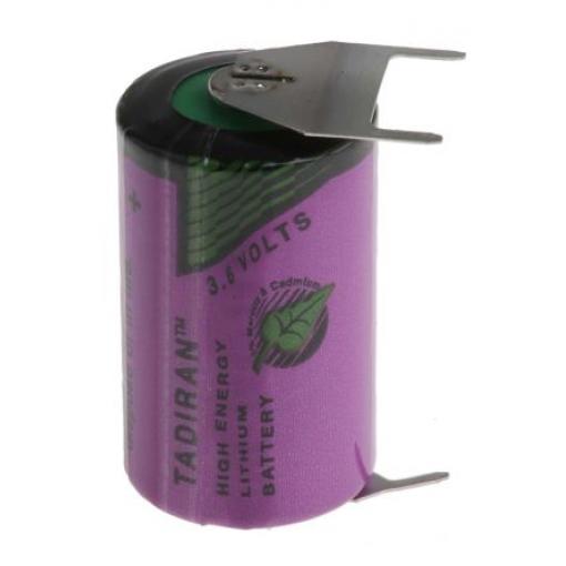 1/2 baterie AA SL-350 3.6 V Lithium-thionyl chlorid 1.2 Ah Tadiran