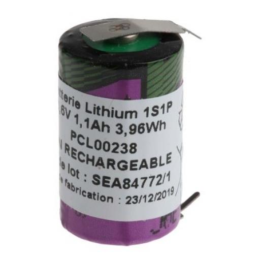1/2 baterie AA SL-750 3.6 V Lithium-thionyl chlorid 1.1 Ah Tadiran