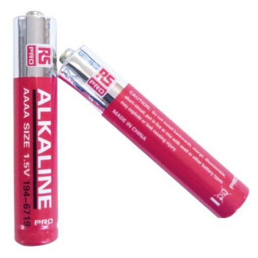 Baterie AAAA 1.5 V Alkalické LR8D425 600 mAh RS PRO