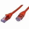 Roline Cat6a Ethernetové kabely, Červená, Nízko dýmivý bezhalogenový 0.5 m 8, typ pláště: Nestíněný Nestíněný