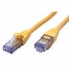 Roline Cat6a Ethernetové kabely, řada: 21.15, Žlutá, Nízko dýmivý bezhalogenový 5 m 8, typ pláště: Nestíněný
