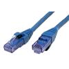 Roline Cat6a Ethernetové kabely, Modrá, Nízko dýmivý bezhalogenový 20 m 8, typ pláště: Nestíněný Nestíněný