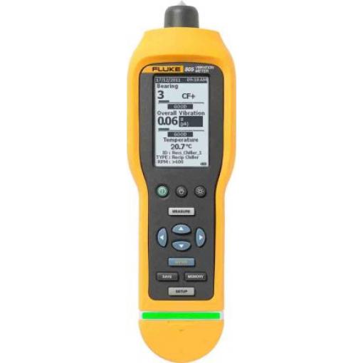 Měřič vibrací, číslo modelu: 805 FC + 805 ES FLUKE-805 FC/805 ES 100g Fluke Rychlost, Zrychlení, Posunutí
