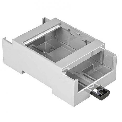RS PRO Pouzdro pro lištu DIN, řada: CDIB Polykarbonát Otevřená horní část 32 mm, délka: 90 mm 53 mm