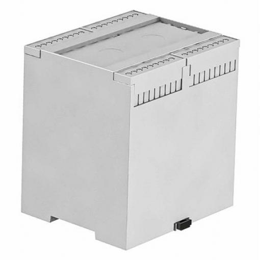 RS PRO Souprava pouzder pro lištu DIN, řada: CDIB Polykarbonát Pevná horní strana 114 mm, délka: 90 mm 106.2 mm