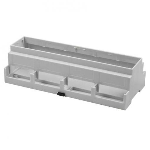 RS PRO Pouzdro pro lištu DIN, řada: CNMB/RSP Polykarbonát Otevřená horní část 58 mm, délka: 212.1 mm 90 mm