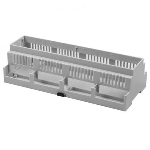 RS PRO Pouzdro pro lištu DIN, řada: CNMB/RSP Polykarbonát 58 mm, délka: 212.1 mm 90 mm