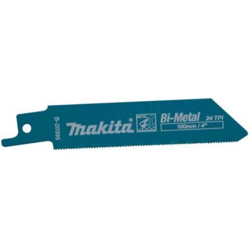 Pilový list pro přímočarou pilu, počet zubů na palec: 24 Makita Tenký kov 100 mm 5