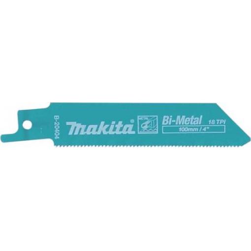 Pilový list pro přímočarou pilu, počet zubů na palec: 18 Makita Plech 100 mm 5