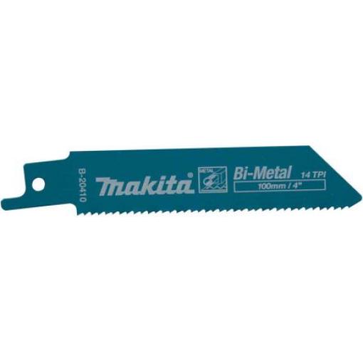 Pilový list pro přímočarou pilu, počet zubů na palec: 14 Makita Silný kov 100 mm 5