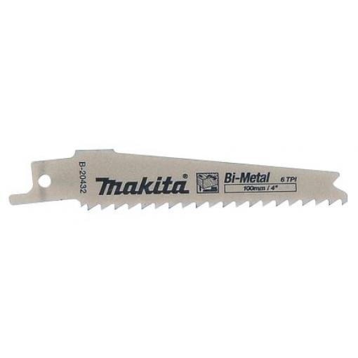 Pilový list pro přímočarou pilu, počet zubů na palec: 6 Makita Dřevo 100 mm 5