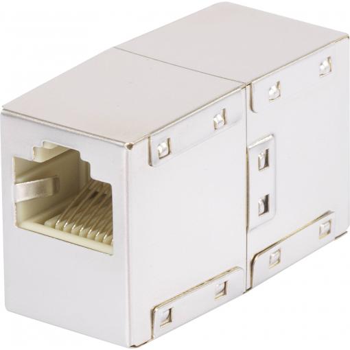 Renkforce RJ45 síťový adaptér CAT 5e [1x RJ45 zásuvka - 1x RJ45 zásuvka] bílá