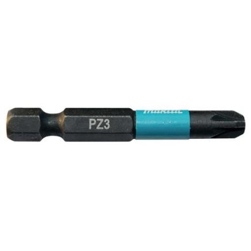 Makita Bit šroubováku, Magnet, typ hlavice: Šestihranný, Šestihran, 6.35 mm, PZ3, celková délka: 50 mm, počet kusů: 1