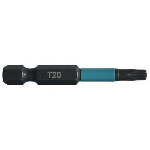 Makita Bit šroubováku, Magnet, typ hlavice: Šestihranný, Šestihran, 6.35 mm, T20, celková délka: 50 mm, počet kusů: 1