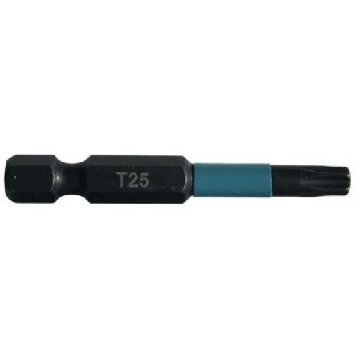 Makita Bit šroubováku, Magnet, typ hlavice: Šestihranný, Šestihran, 6.35 mm, T25, celková délka: 50 mm, počet kusů: 1
