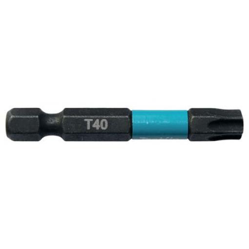 Makita Bit šroubováku, Magnet, typ hlavice: Šestihranný, Šestihran, 6.35 mm, T40, celková délka: 50 mm, počet kusů: 1