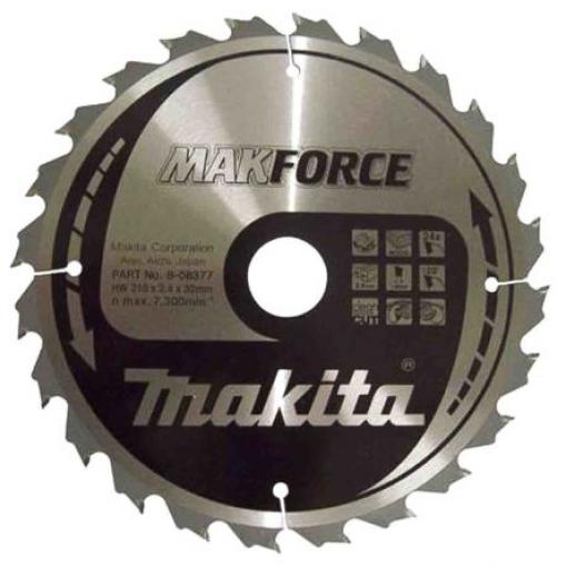 Kotouč pro kotoučovou pilu Makita 24 Dřevo 210 mm 1