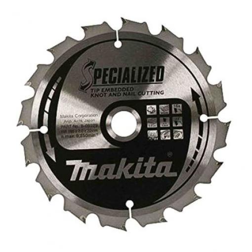 Kotouč pro kotoučovou pilu Makita 24 Dřevo 210 mm 1