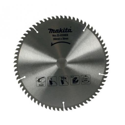 Kotouč pro kotoučovou pilu Makita 70 Dřevo 260 mm 1