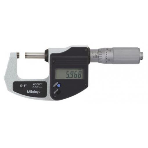 Mikrometr 293-831-30, přesnost: ±0.0001 in Externí, rozlišení: 0.001 mm, Obojí, max. měření: 25 mm Mitutoyo, ISOCAL