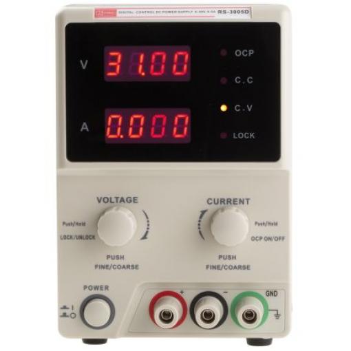 RS PRO Napájecí zdroj stolice Digitální, počet výstupů: 5výstupový 30V ac 5 A 150 W