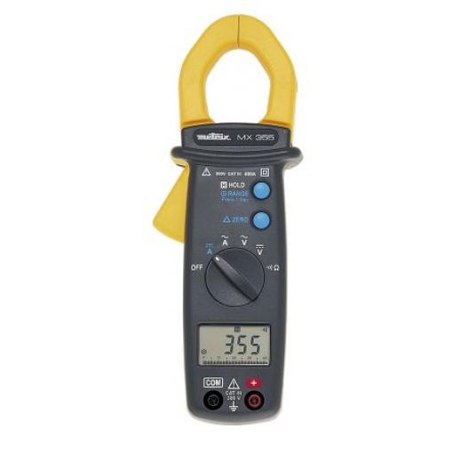 Klešťový měřicí přístroj 600 V ac 600 V dc 400 A 400 A, úroveň kategorie: CAT III, typ displeje: LCD Metrix MX 355,